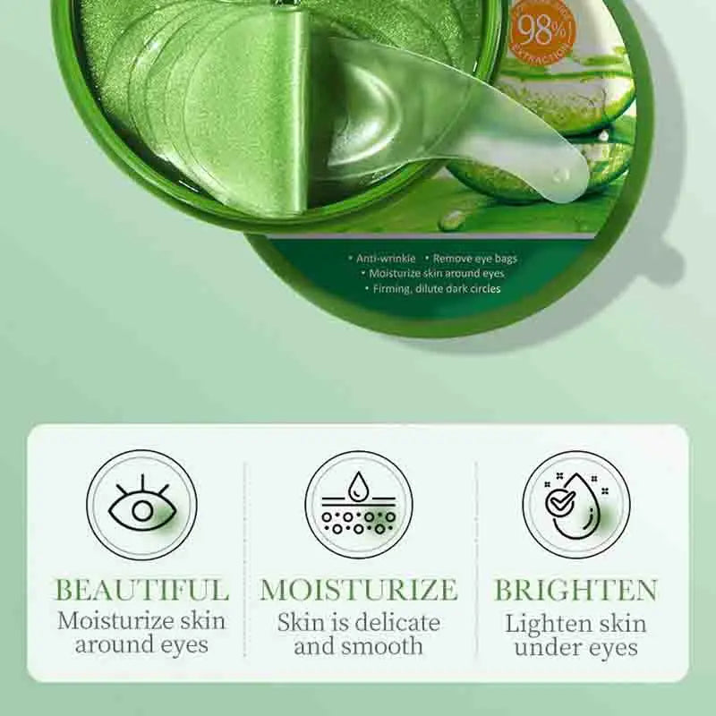 Mascarillas Anti-Ojeras Aloe Vera