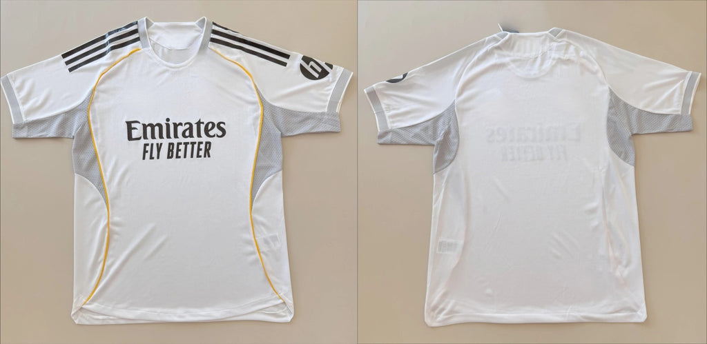 Real Madrid Home Jersey Player Version