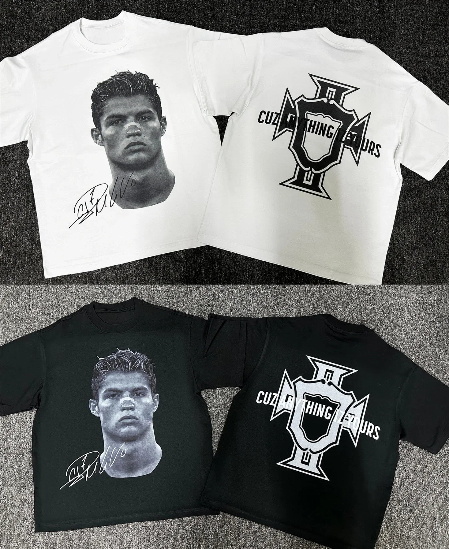 Cristiano Ronaldo football T-shirt