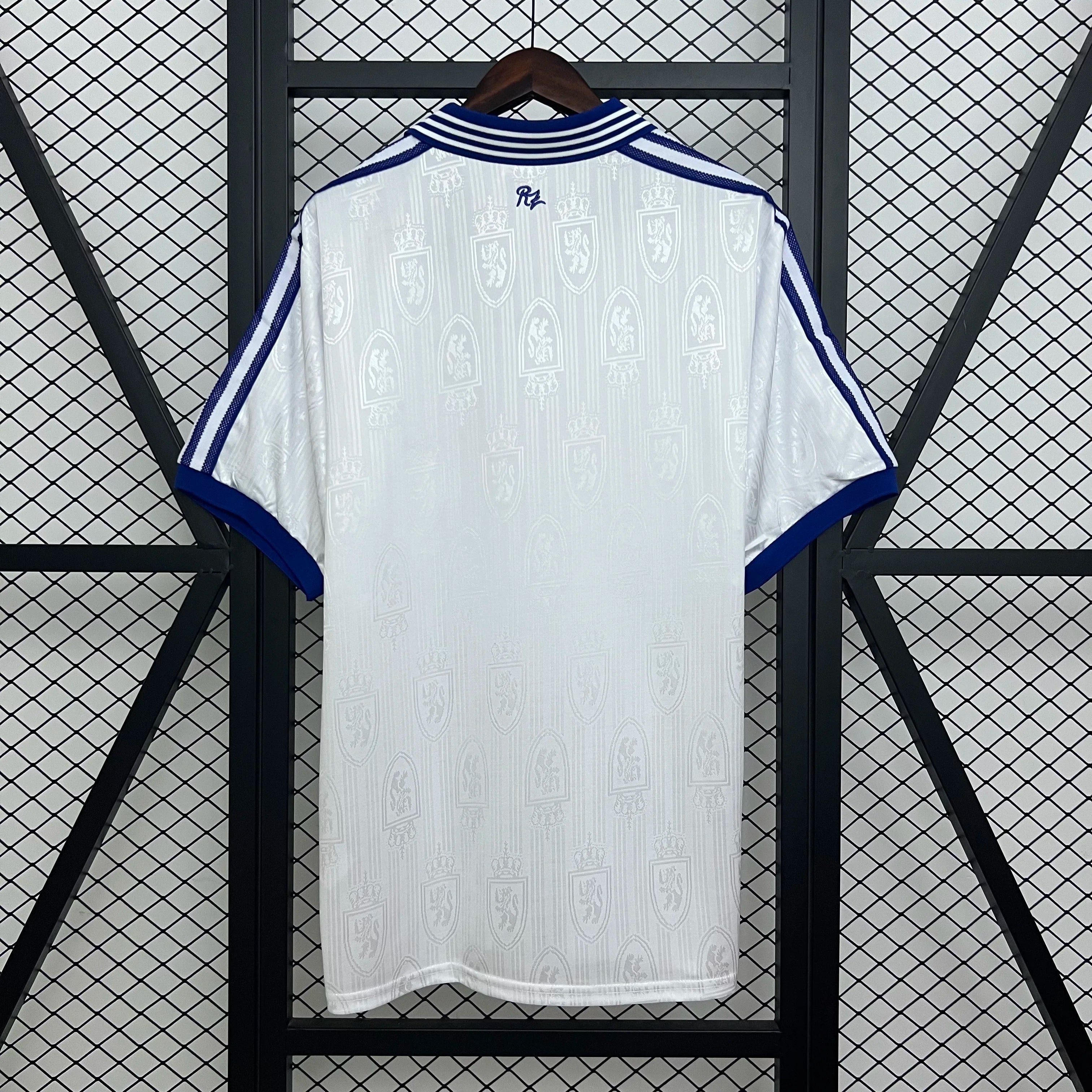 Retro Zaragoza Home White Shirt 1997/98 Soccer Jersey