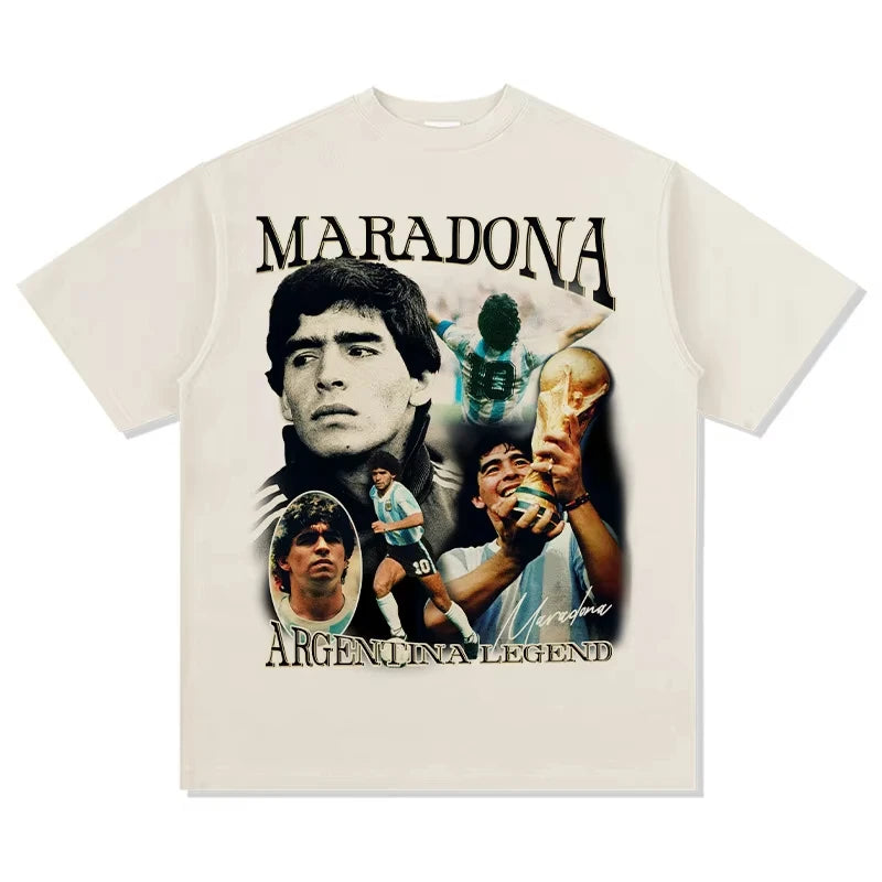 Maradona T-shirt Retro