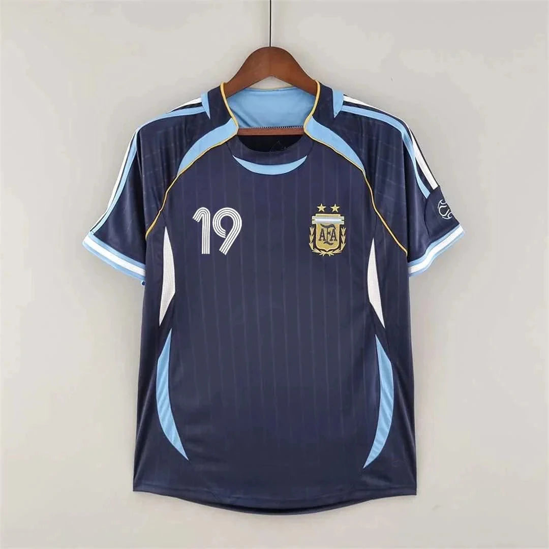 Argentina Away 2006 Retro Football T-Shirt