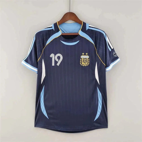 Argentina Away 2006 Retro Football T-Shirt