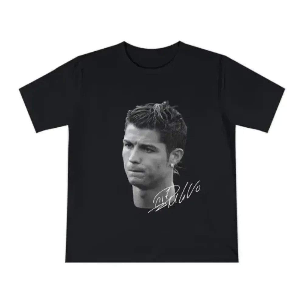 Cristiano Ronaldo Head T Shirt CR7 Vintage Football